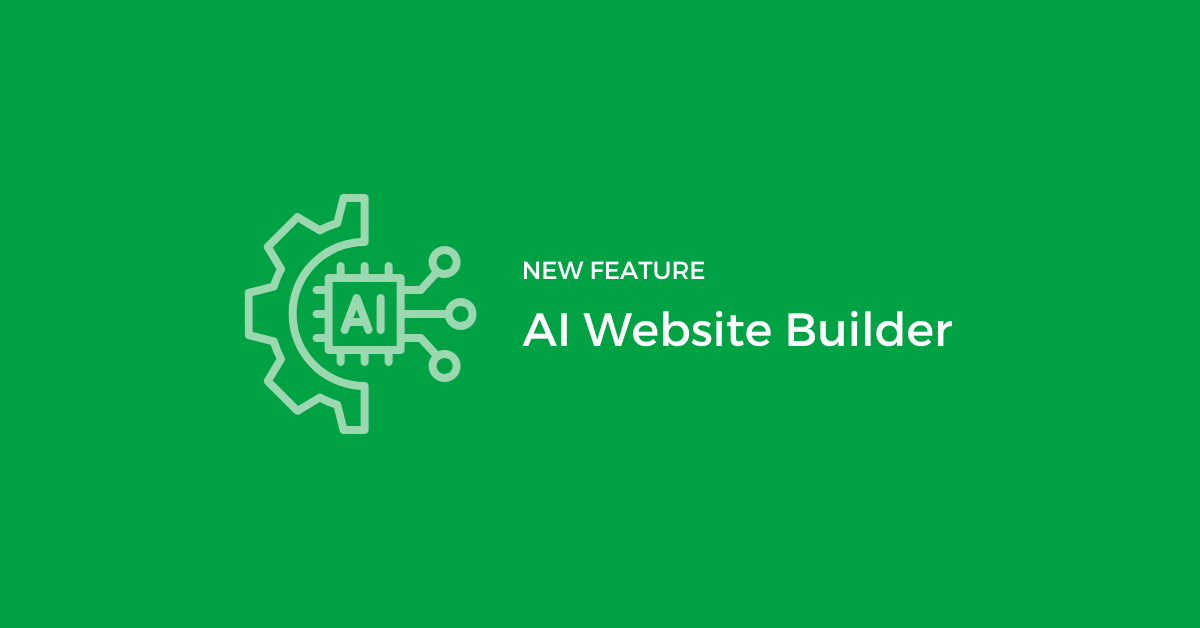 GreenGeeks AI Website Builder