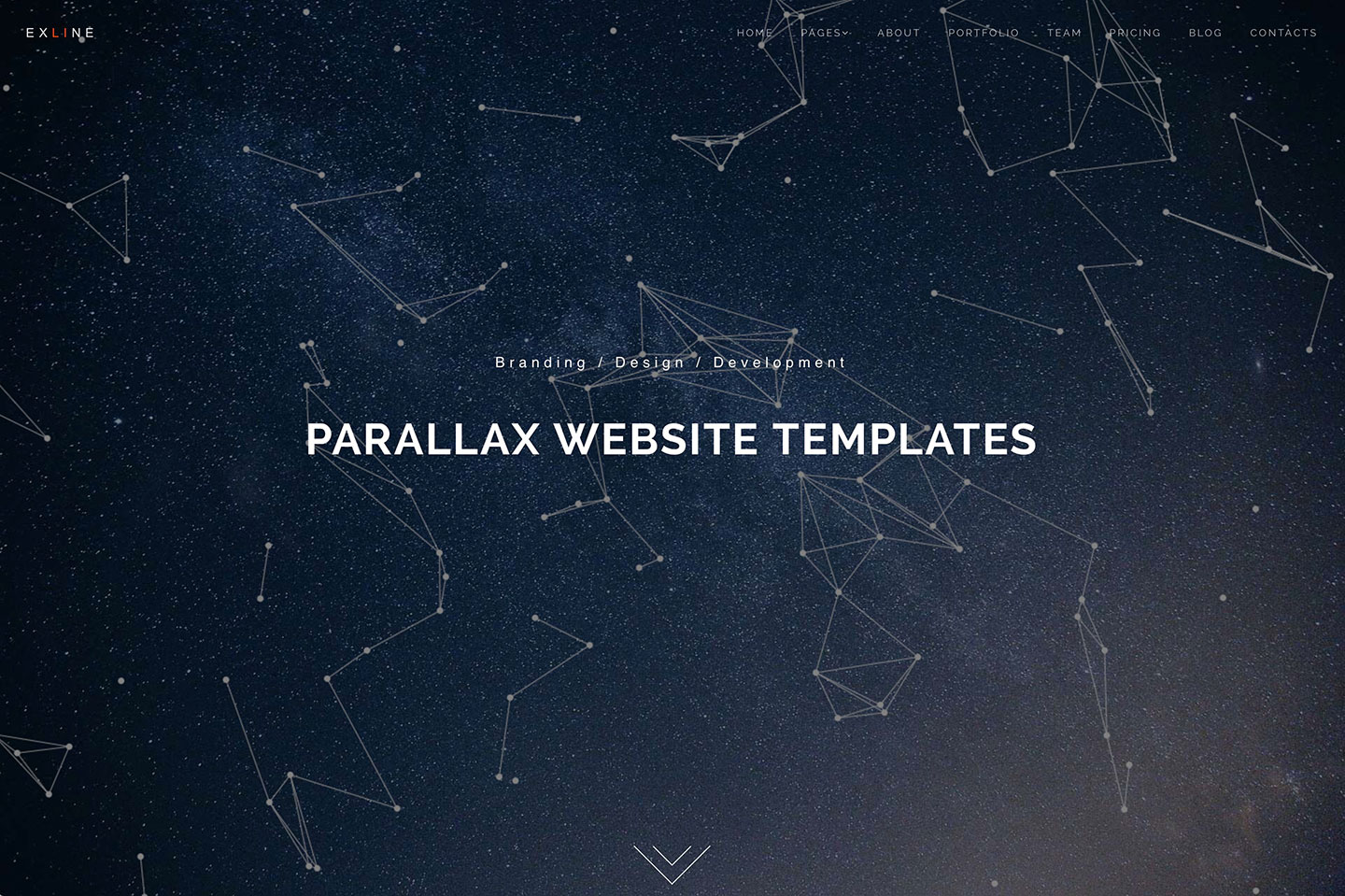 Parallax Website Templates