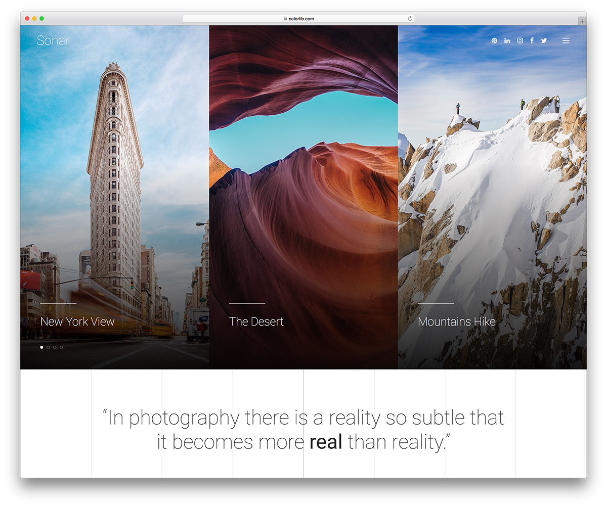 33 Best Free Photography Website Templates 2025