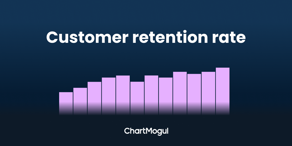 Customer retention rate (logo retention)