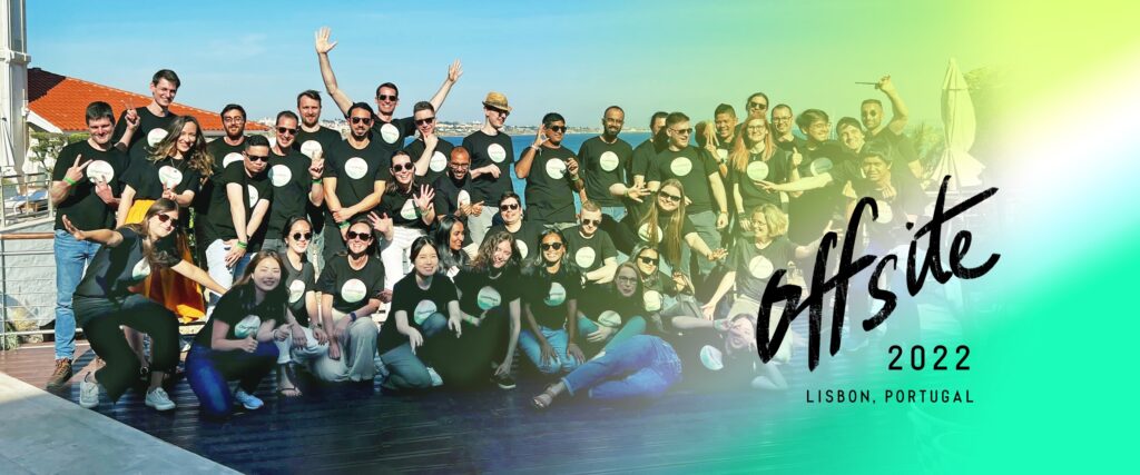 Lisbon Offsite ChartMogul Team Photo