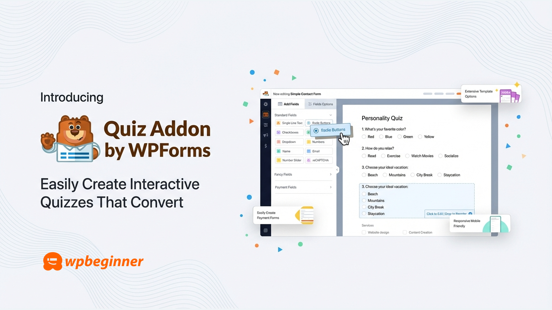 [NEW] WPForms Quiz Addon: Easily Build Interactive Quizzes