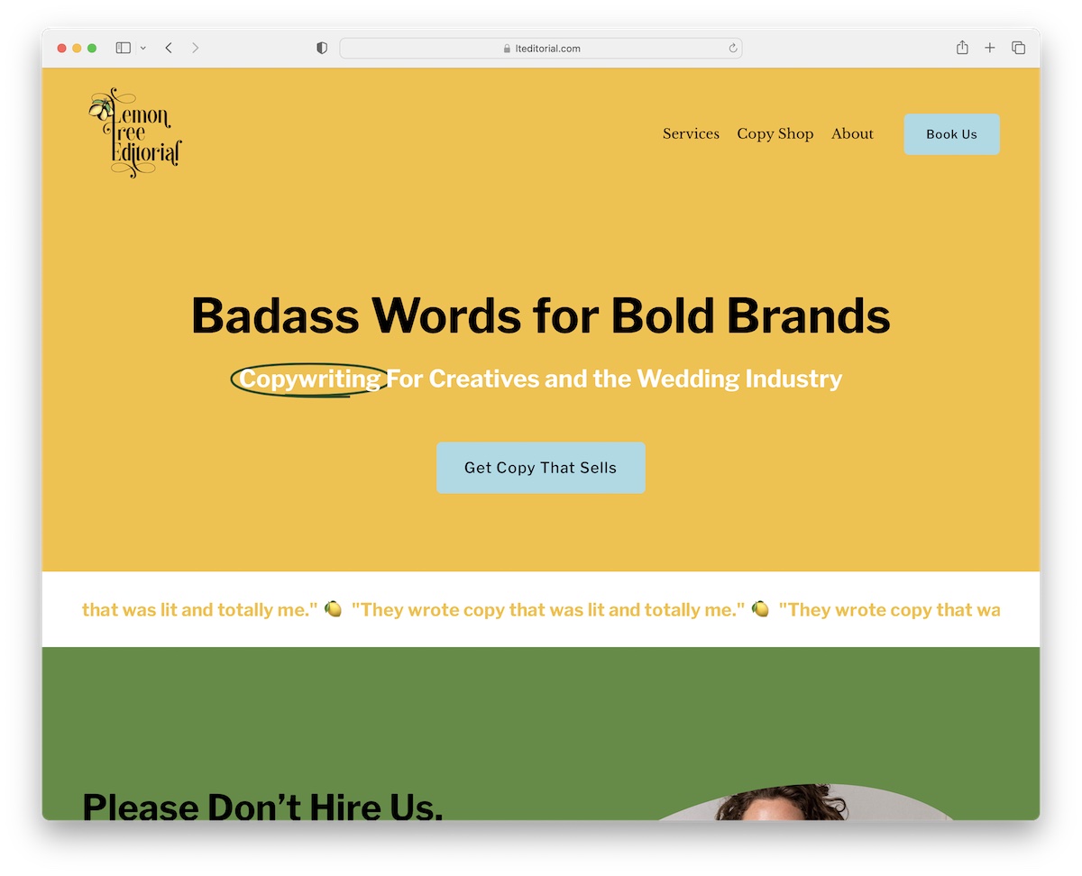 best copywriter websites