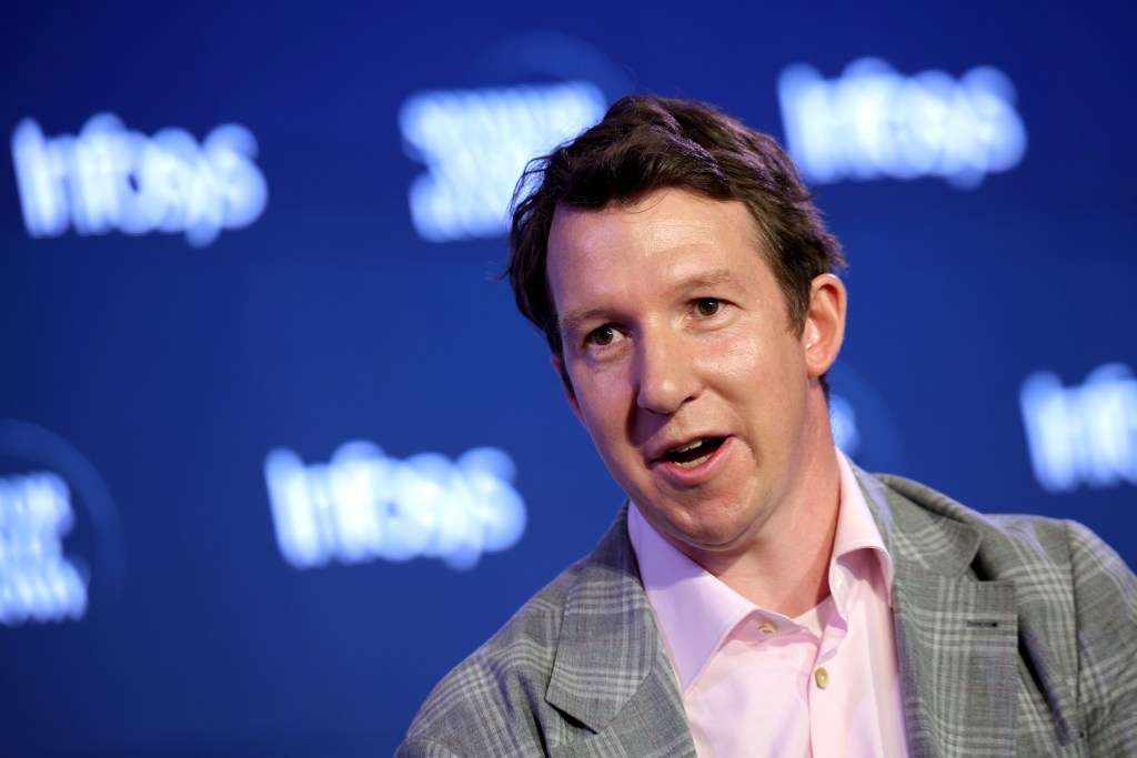 WASHINGTON, DC - APRIL 13: Jack Clark, Cofounder and Head of Public Benefit for Anthropic PBC, participates in a discussion at the Semafor World Economy 2026 summit on April 13, 2026 in Washington, DC. The summit brings together business leaders and tech CEO