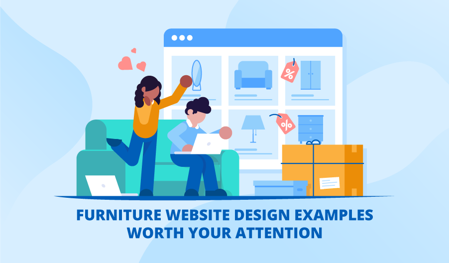 Furniture website design