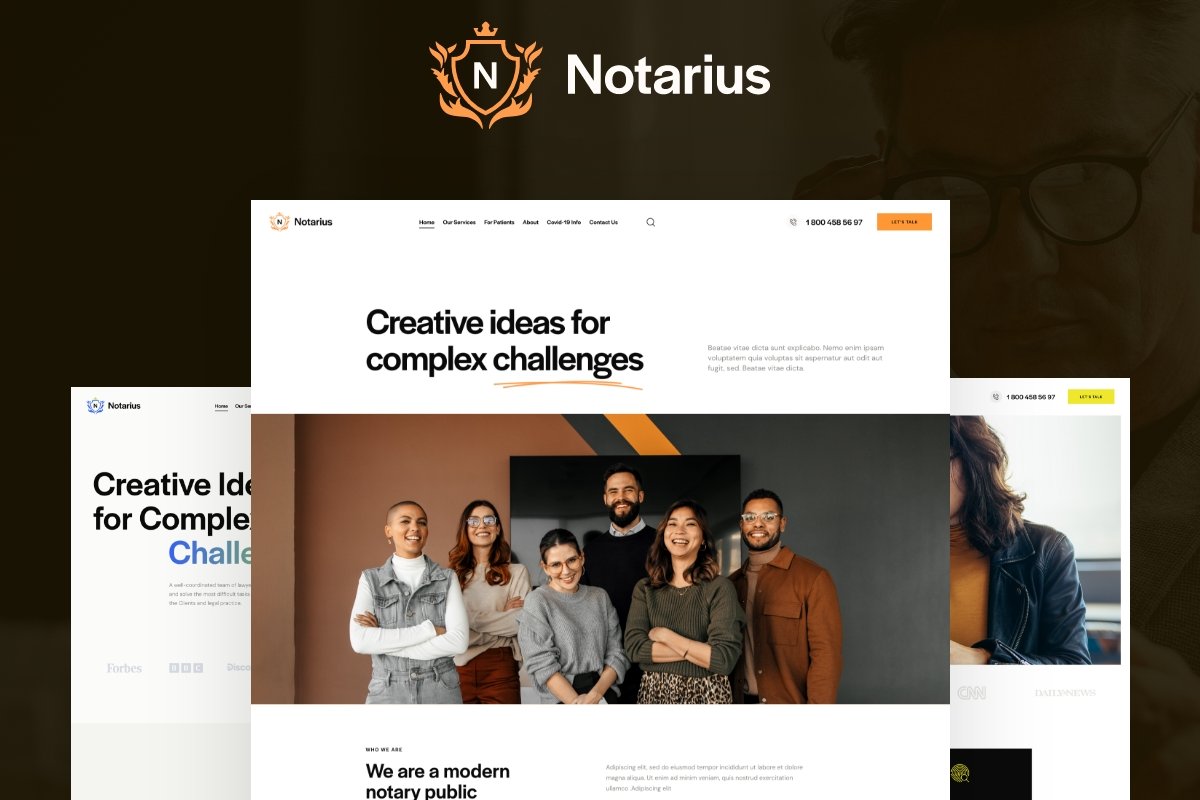 12 Best Notary Public WordPress Themes for Notary Services 2026