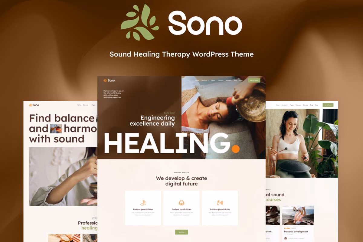 15 Best Reiki, Sound Healing, Meditation & Retreats WordPress Themes