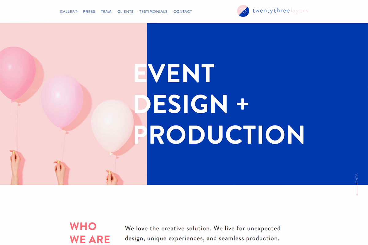 33 Best Event Planning & Venue Website Examples 2026